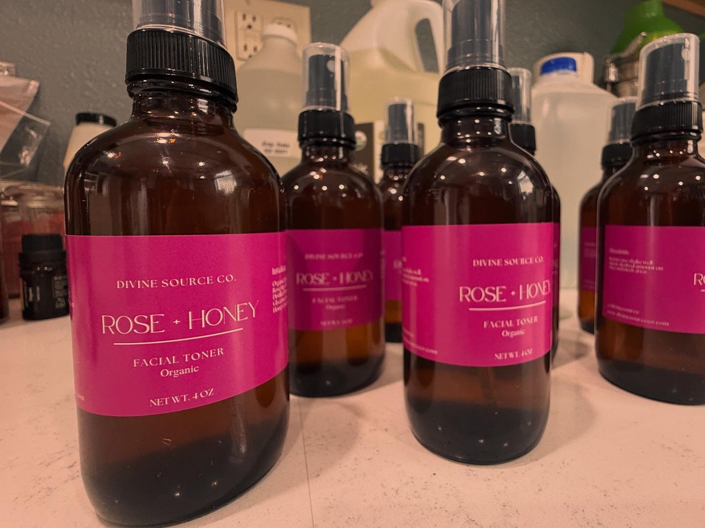 Rose + Honey Facial Toner
