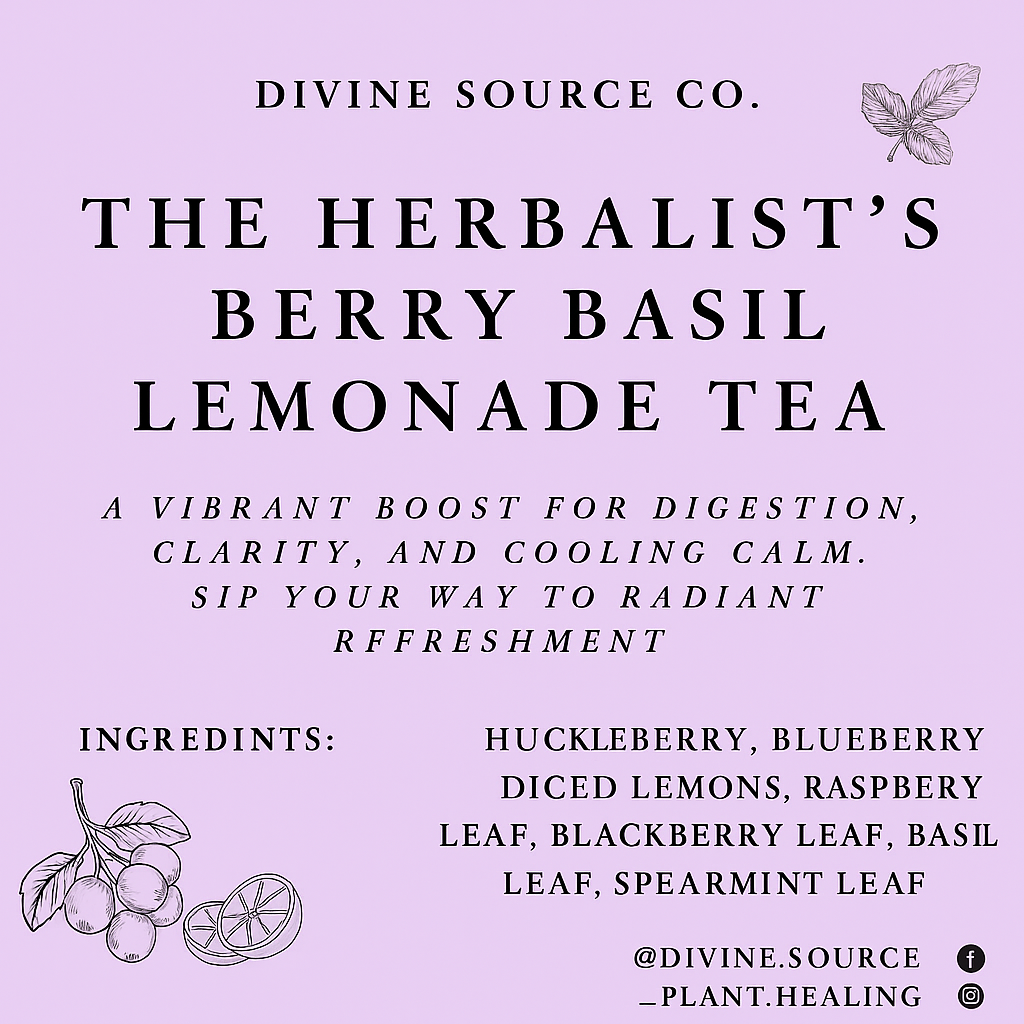 The Herbalist’s Berry Basil Tea