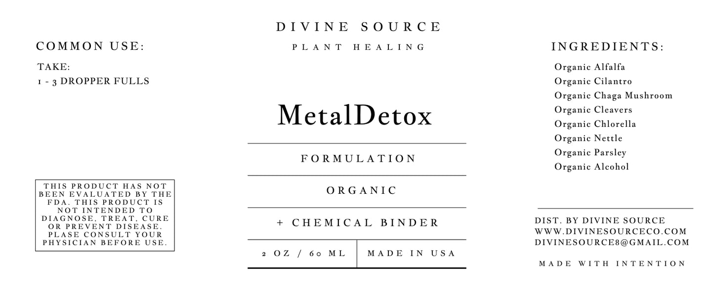 Metal Detox 2 oz