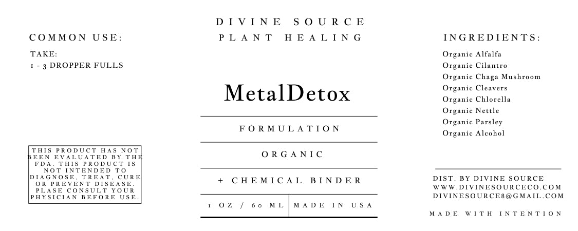 Metal Detox 1 oz