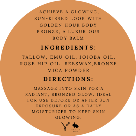 Golden Hour Tallow Body Balm