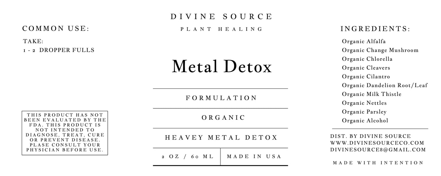 Metal Detox 2 oz