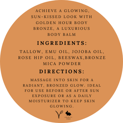 Golden Hour Tallow Body Balm
