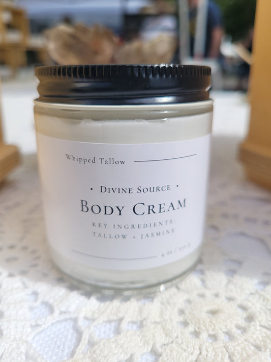 Tallow Body Cream Jasmine