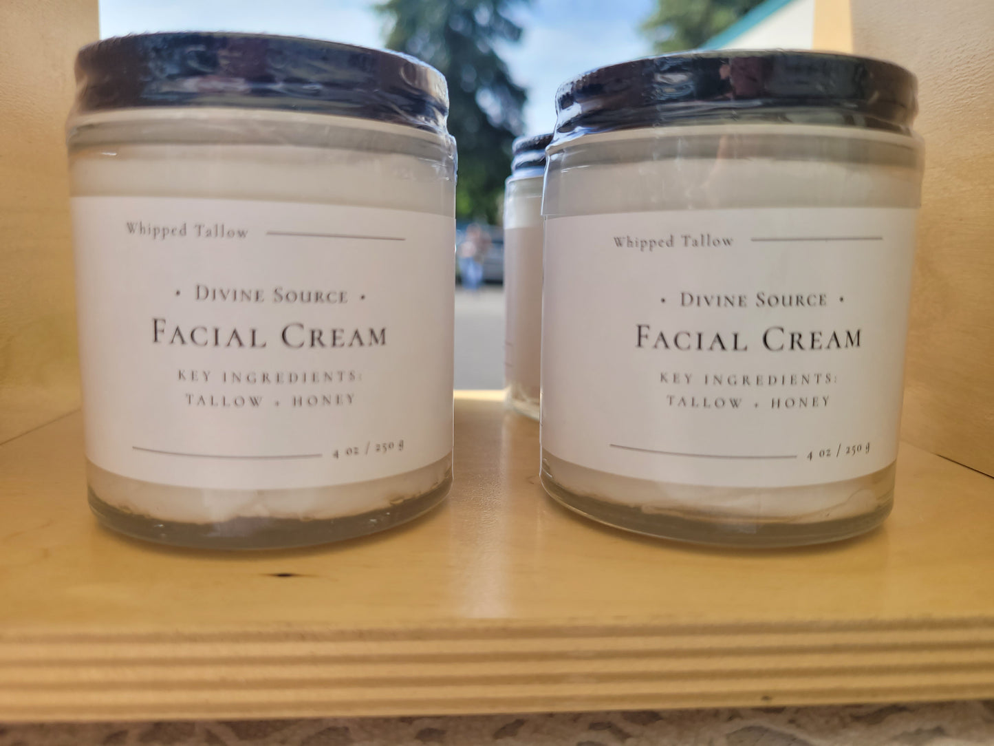 Tallow Facial Cream Honey